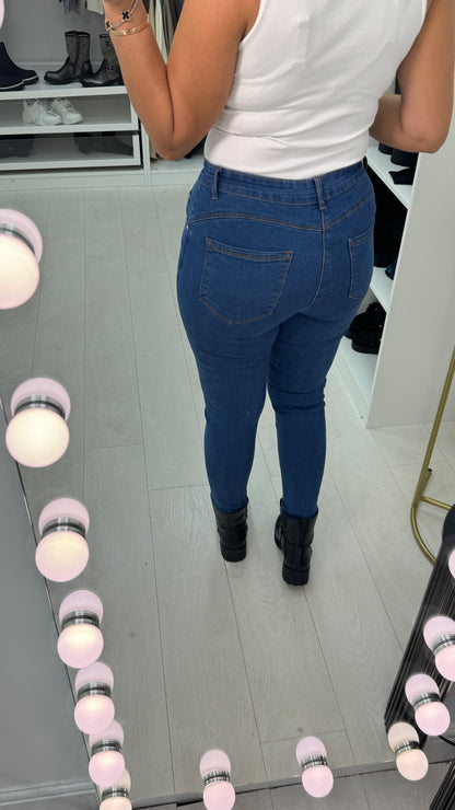 Jasleen Denim Blue Lift&Shape Jeans