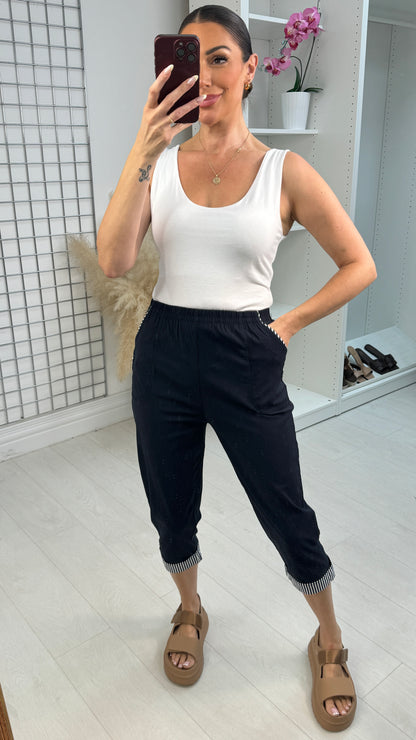 Esme Cropped Magic Trousers