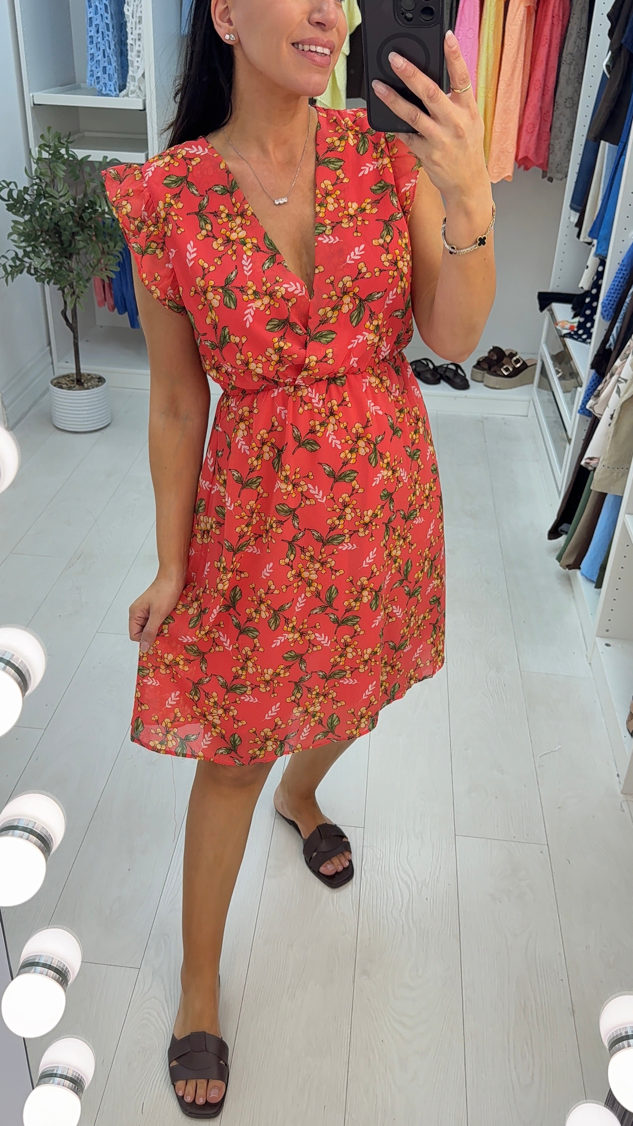 Wynter Floral Print Dress