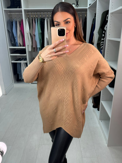 Geena V Detailed Knitted Jumper