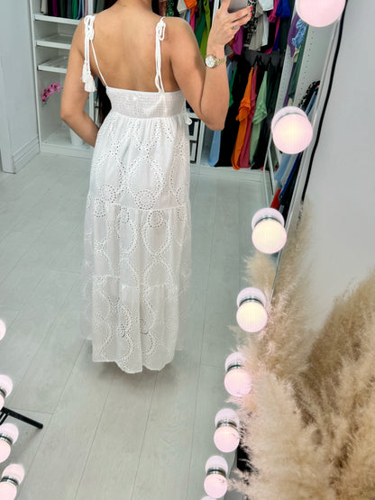 Starlet Embroidery Detail Maxi Dress