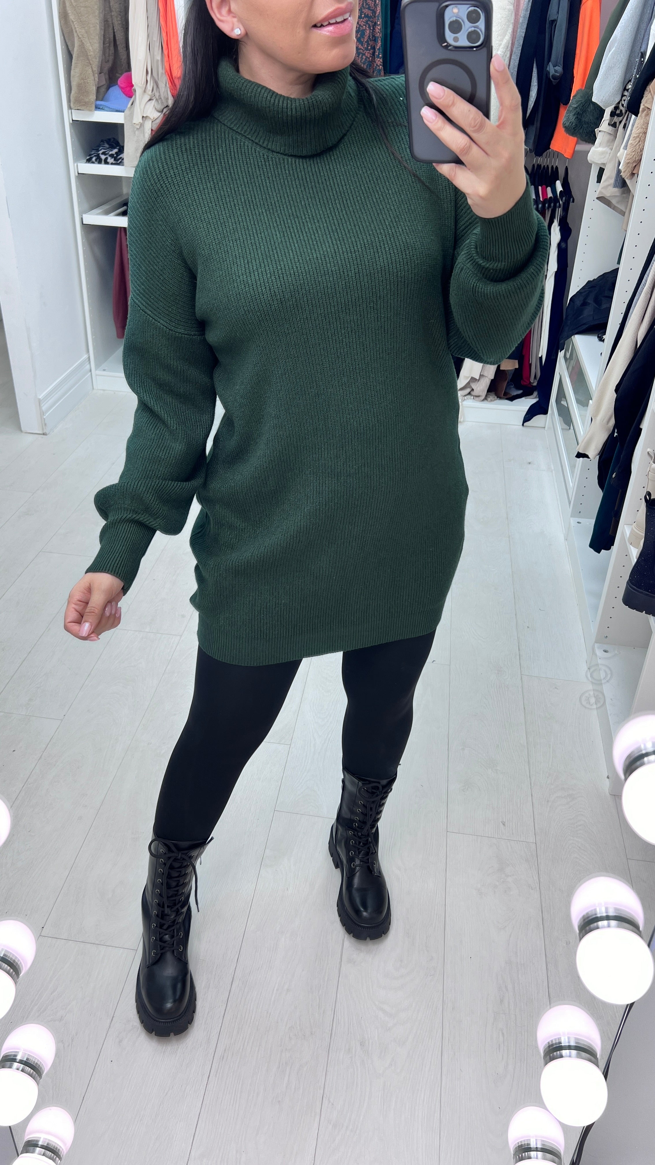 Emolia Soft Knit Roll Neck Jumper