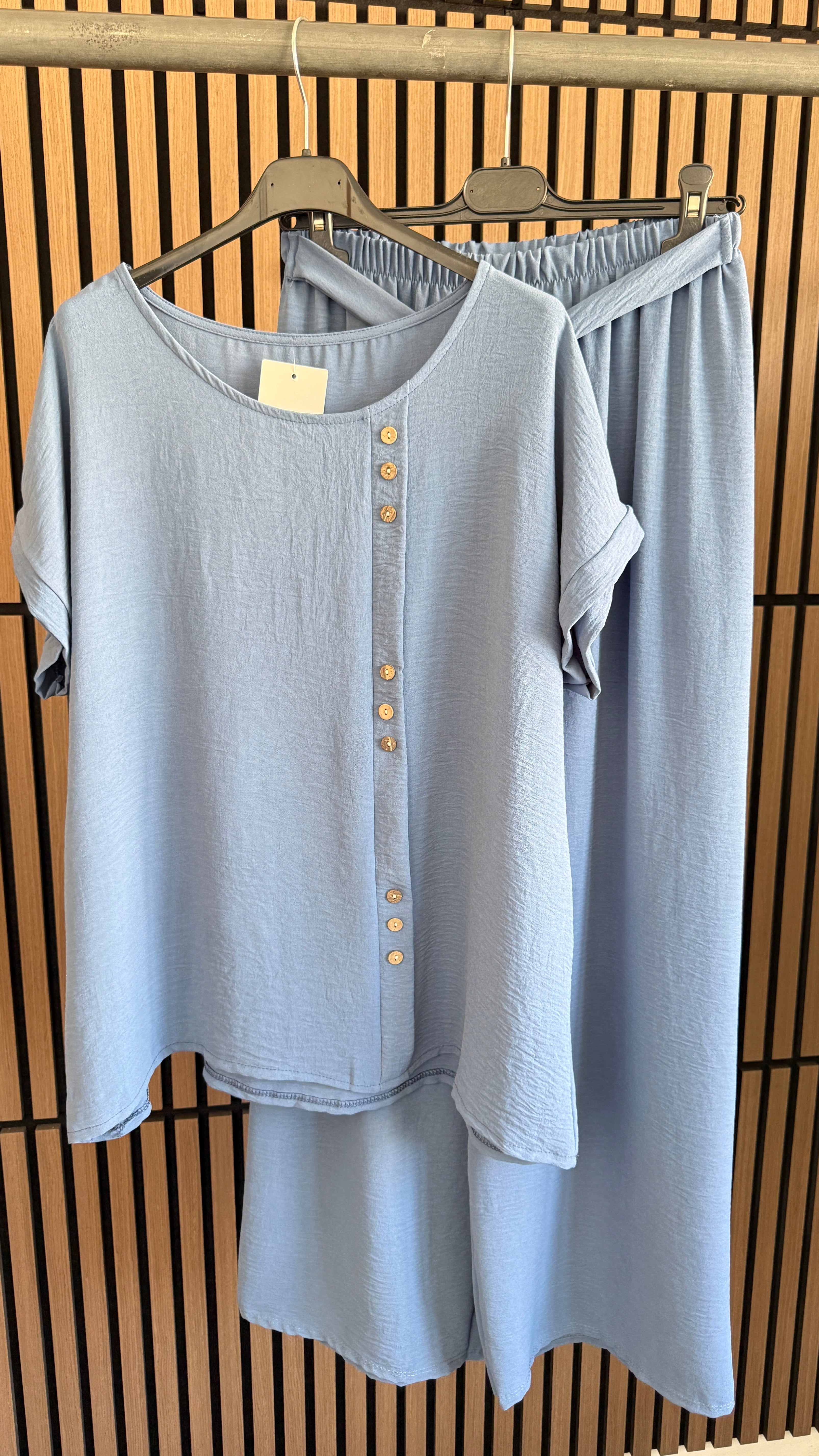 Lumina Button Detail Co-ord Set
