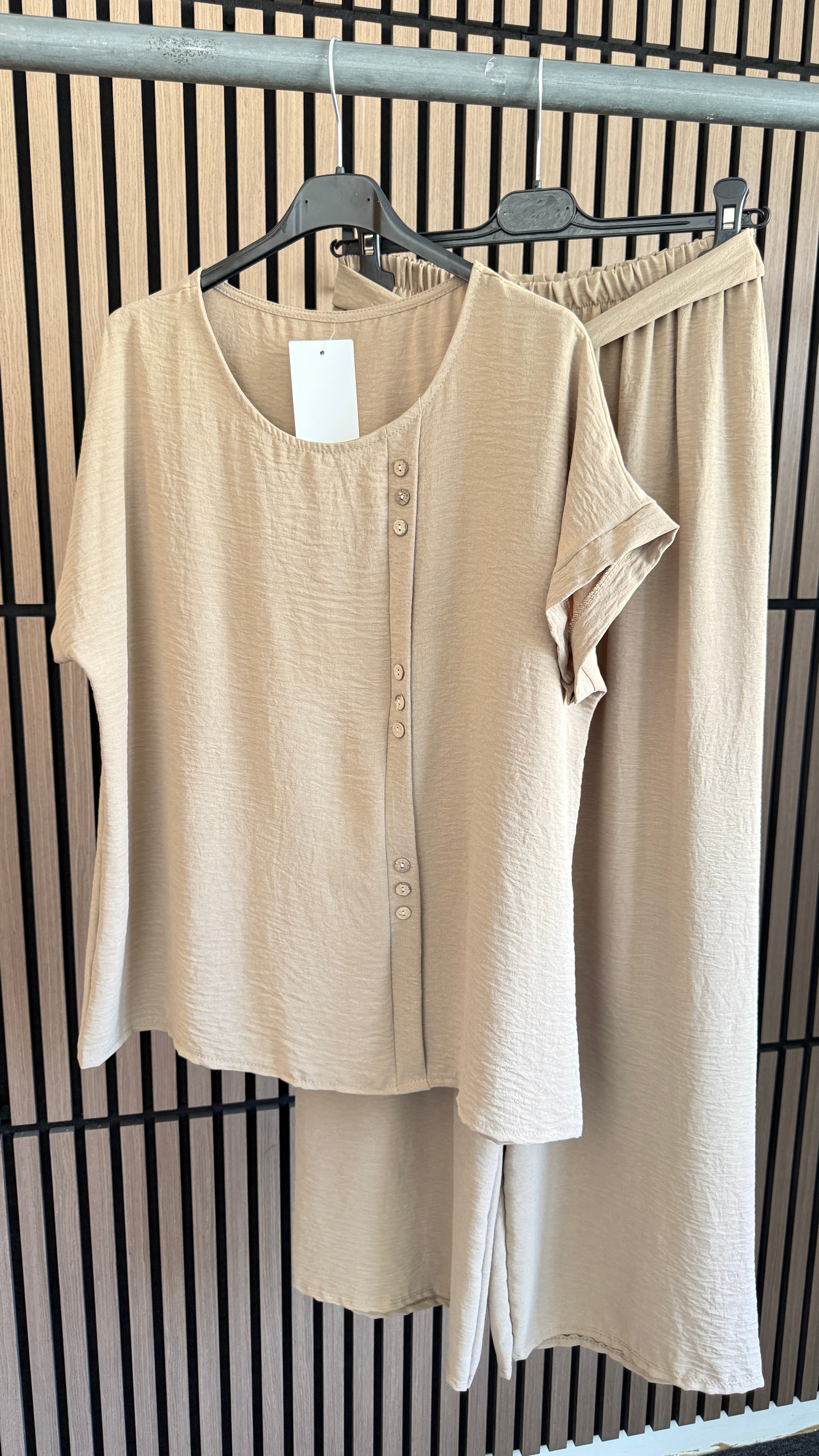 Lumina Button Detail Co-ord Set
