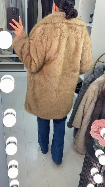 Liliana Faux Fur Oversized Coat