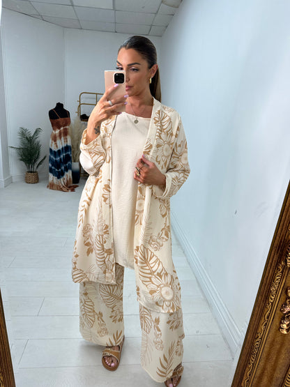 Magnolia Floral Print Co-Ord Set