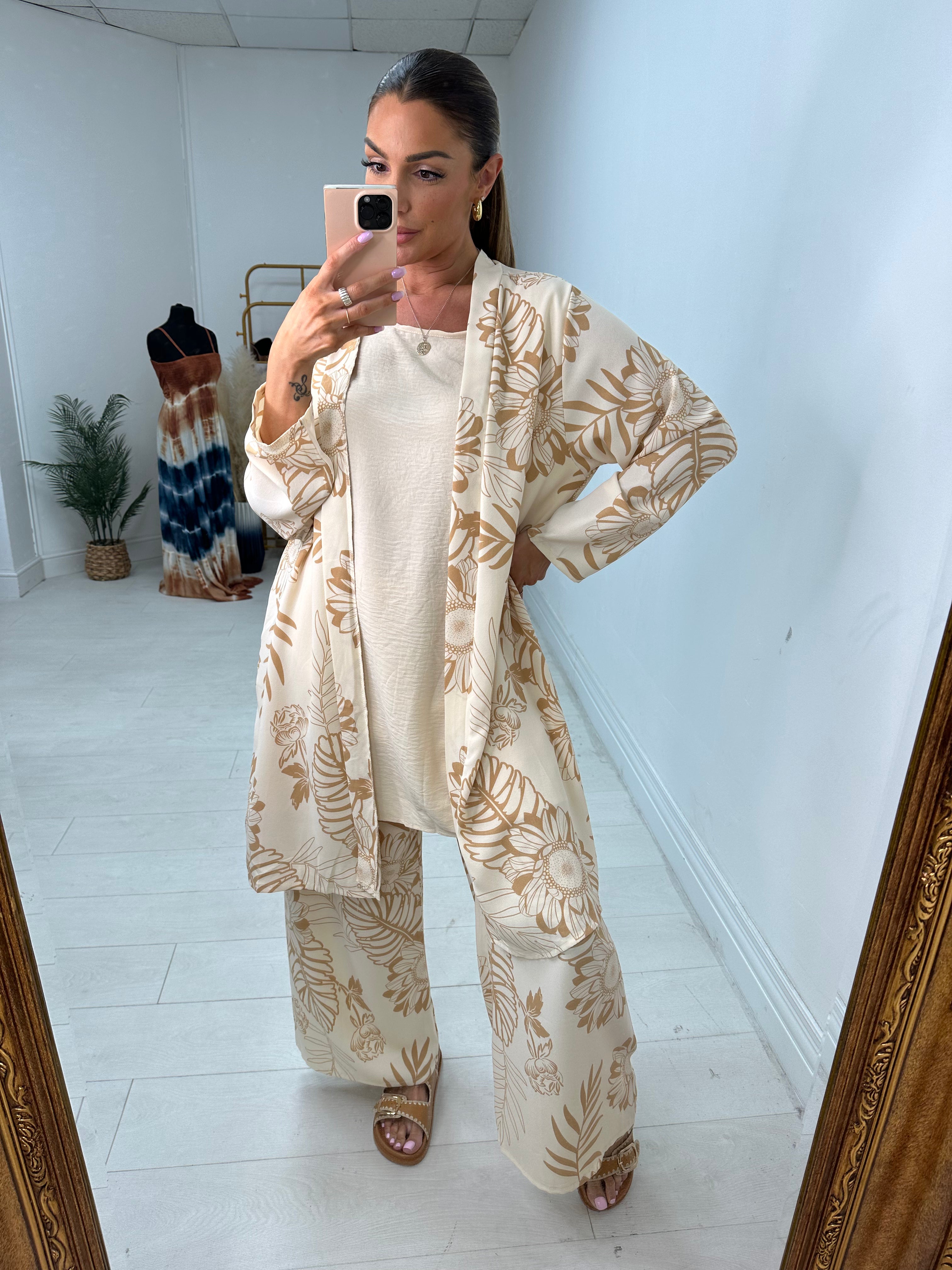 Magnolia Floral Print Co-Ord Set