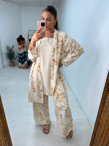 Magnolia Floral Print Co-Ord Set