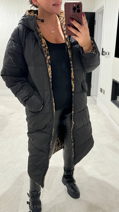 Elizabeth Reversible Longline Coat