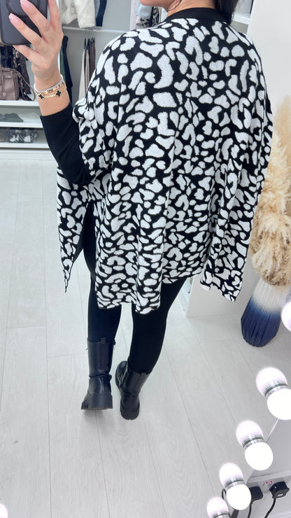 Abba Leopard Print Jumper