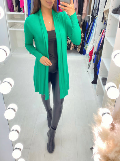 Rosa Lightweight Drape Open Front Cardigan