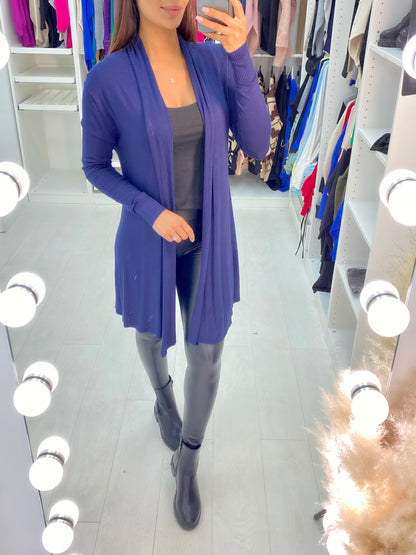 Rosa Lightweight Drape Open Front Cardigan