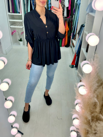 Daren Plain Stretch Slinky Top