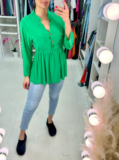 Daren Plain Stretch Slinky Top