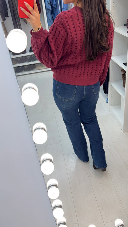 Wiktoria Embellished Button Front Cardigan