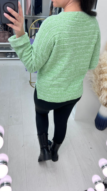 Opal Boucle Effect Jumper