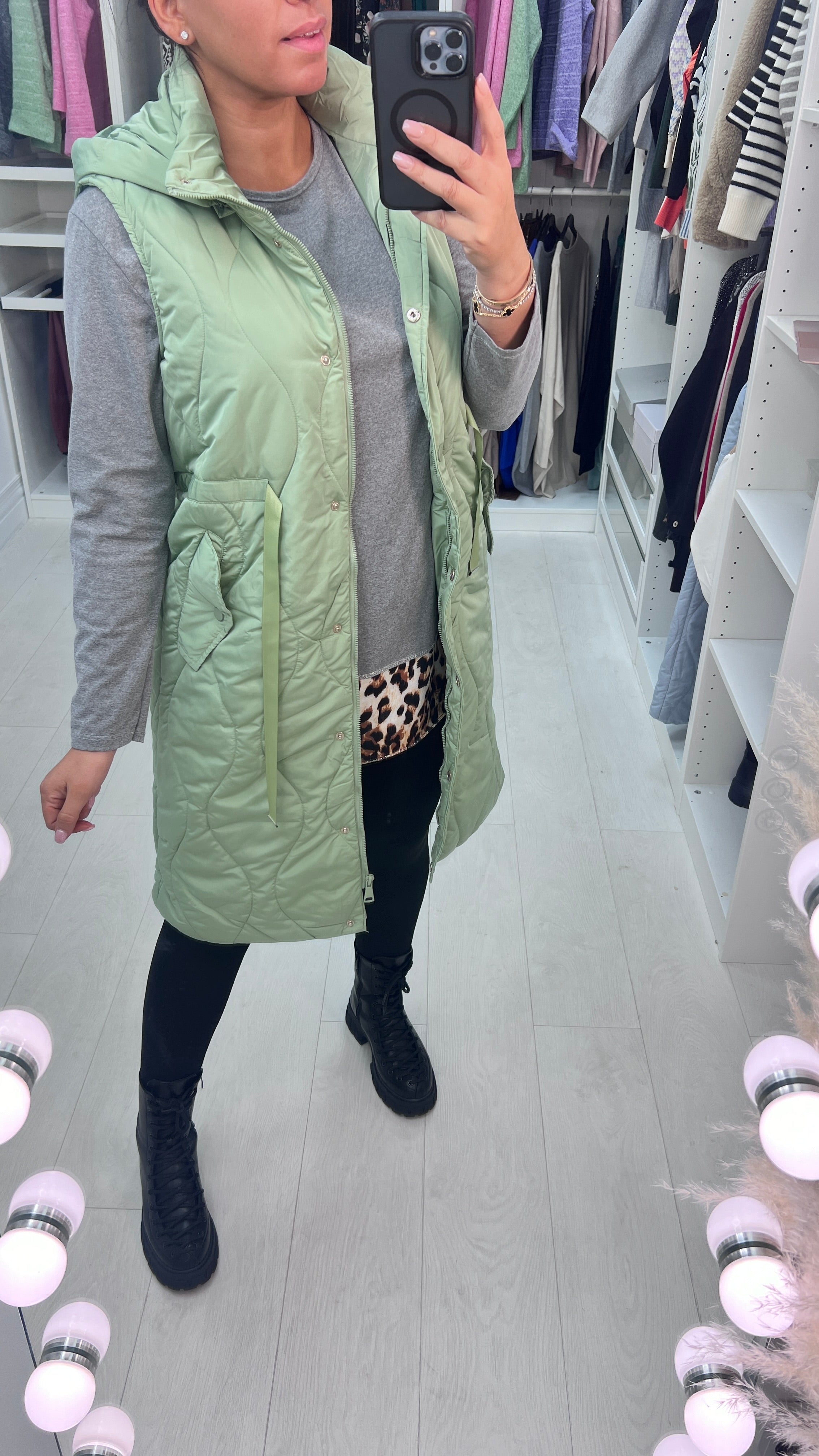 Houston Lightweight Hooded Quilted Gilet