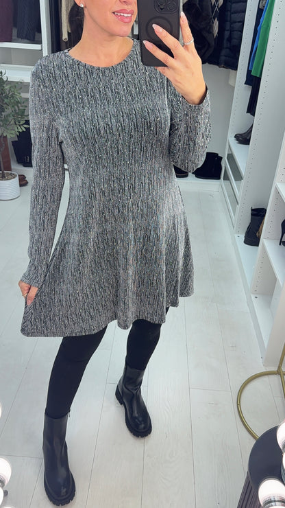 Tilliana Embellished Lurex Midi Dress