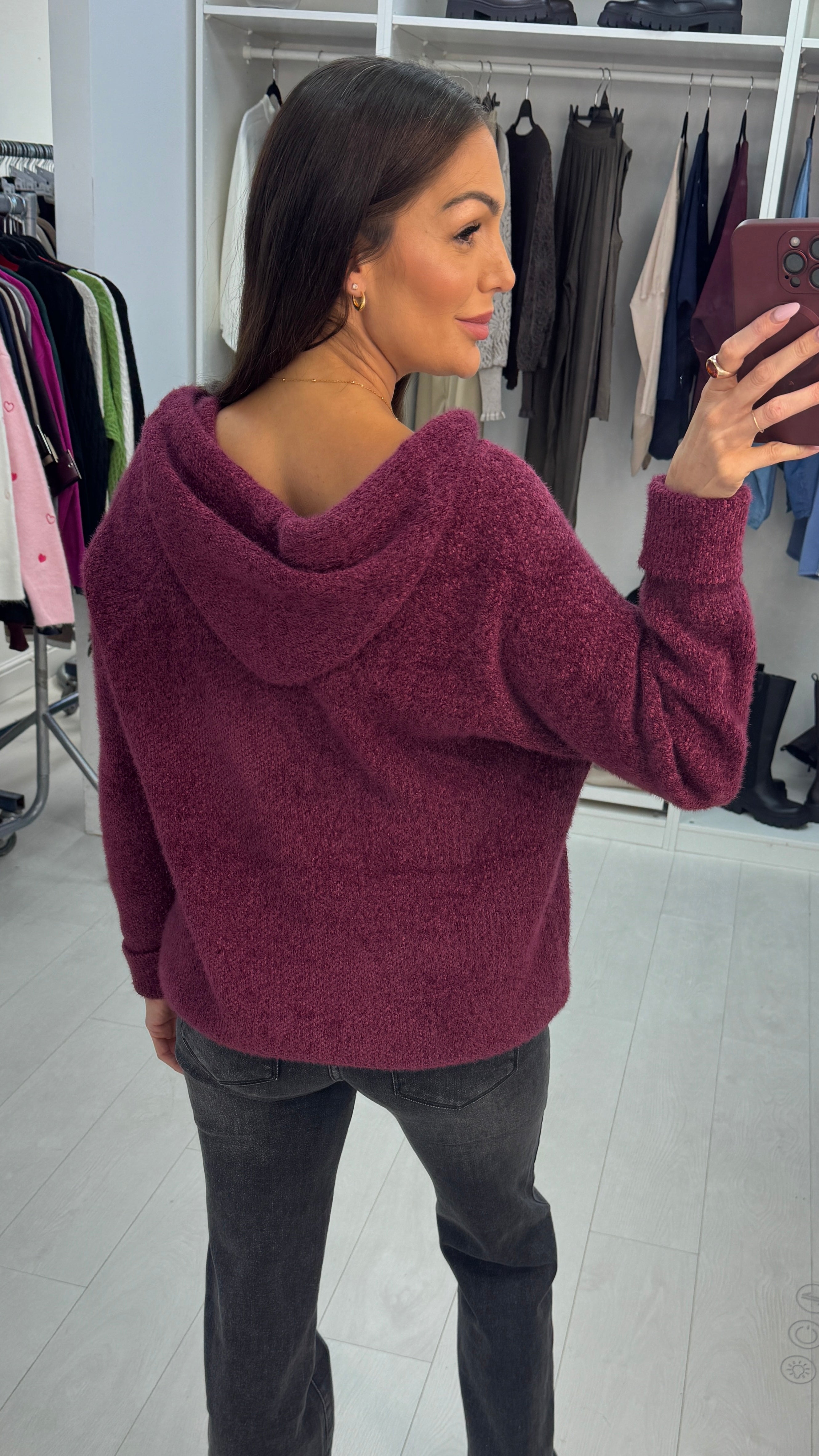 Gemma Super Soft  Zip Front Hoodie