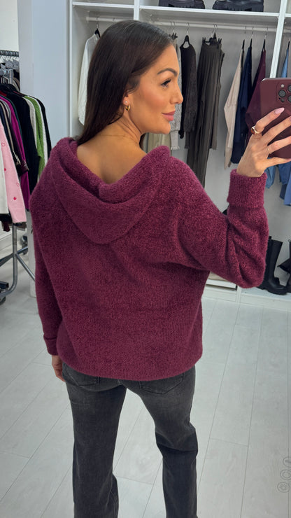 Gemma Super Soft  Zip Front Hoodie