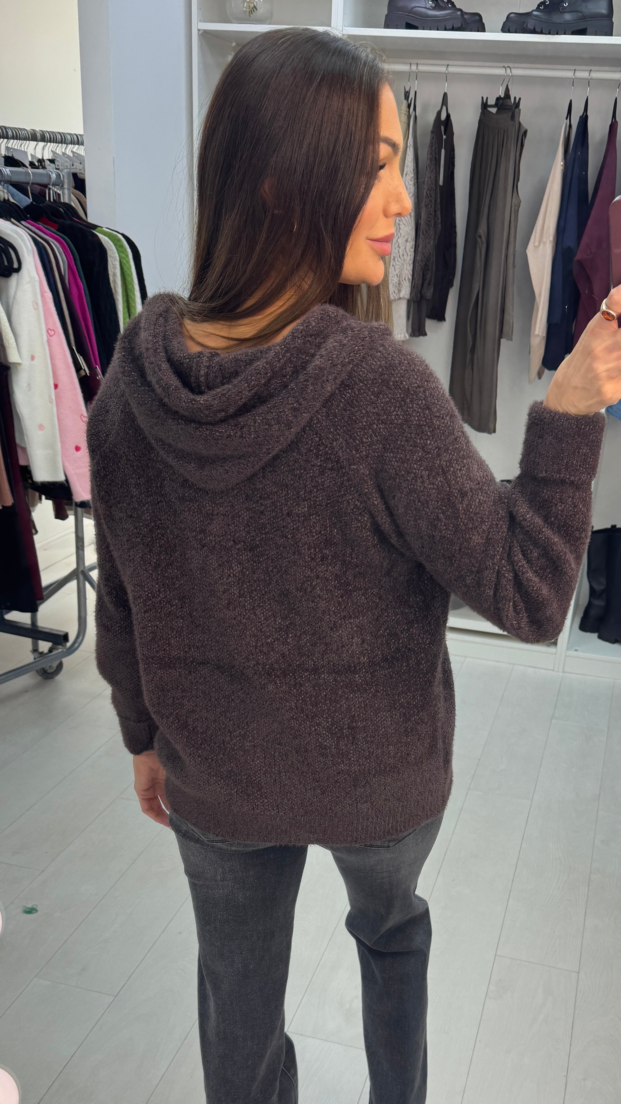 Gemma Super Soft  Zip Front Hoodie