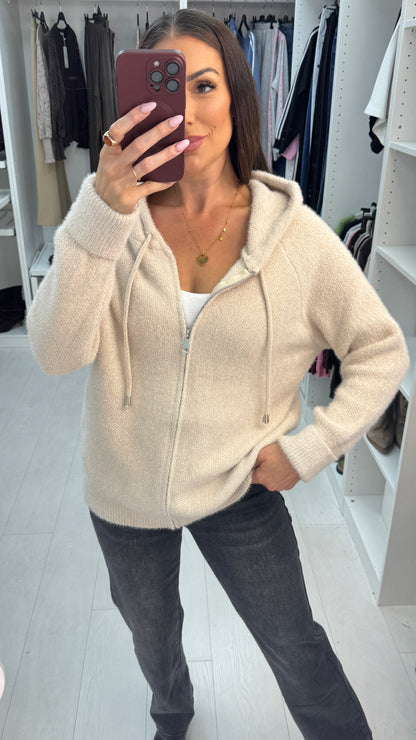 Gemma Super Soft  Zip Front Hoodie
