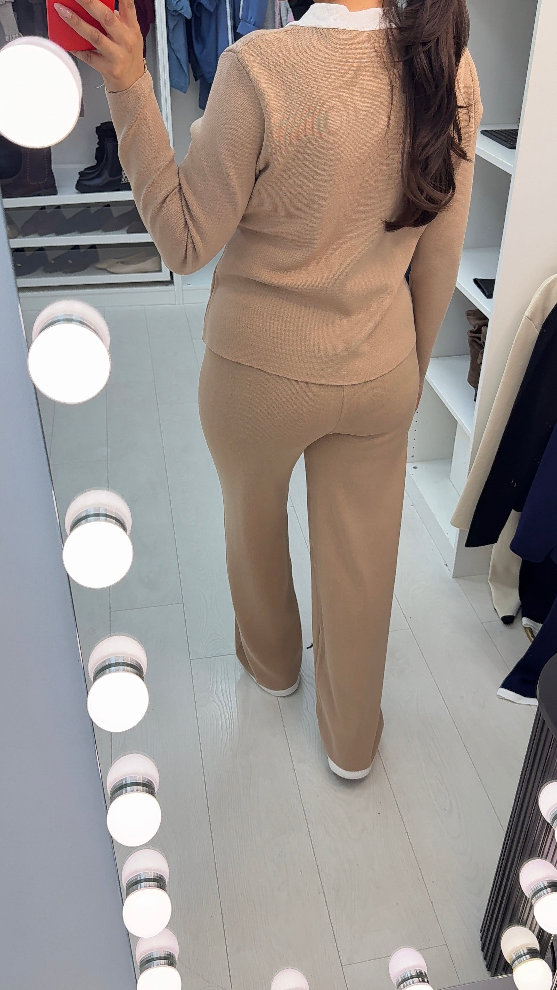 Ollie Colour Block Cardigan Co-Ord Set