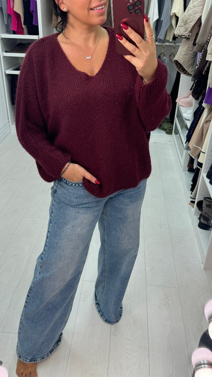Dahlia Plain Super Soft Oversized Jumper