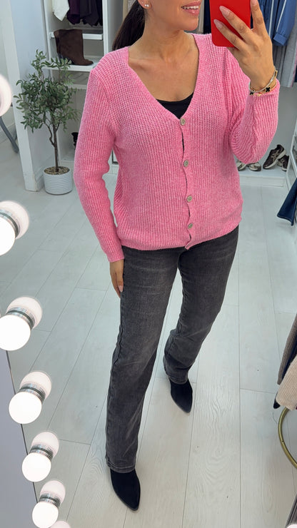 Denia Plain Super Soft Knit Cardigan