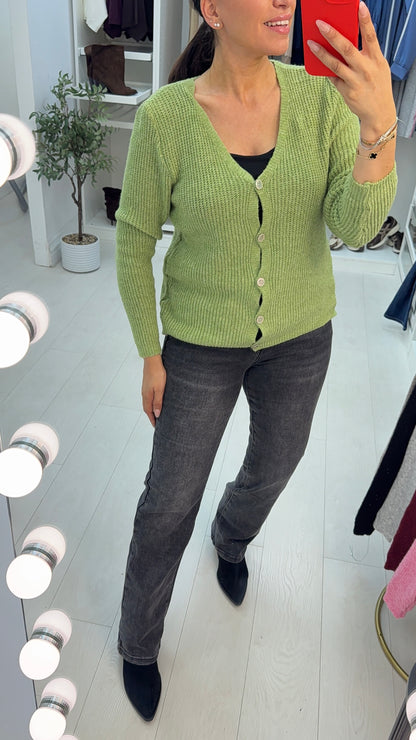 Denia Plain Super Soft Knit Cardigan