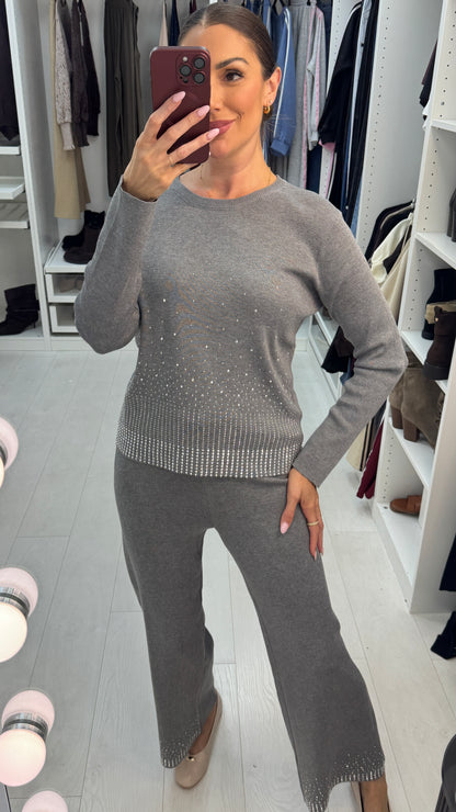 Florielle Embellished Loungewear Set