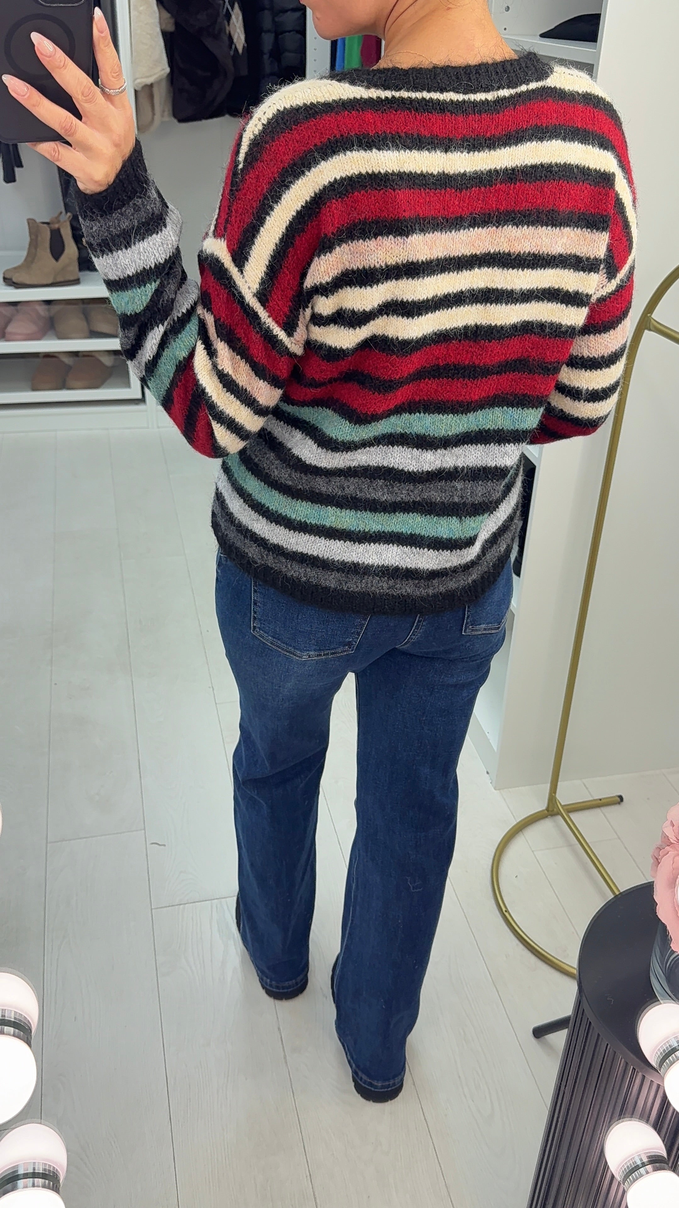 Karina Colour Block Super Soft Jumper