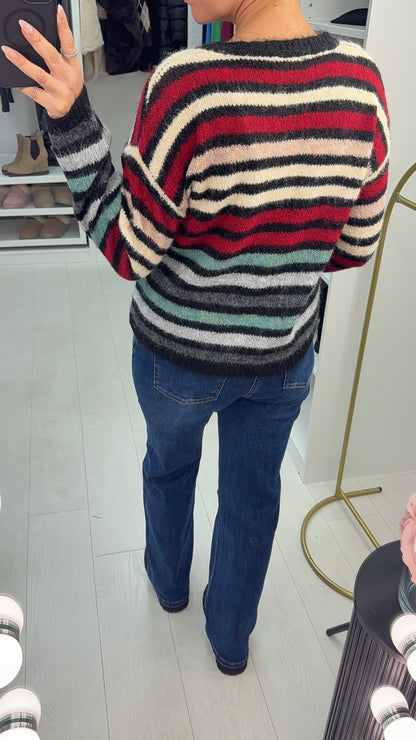 Karina Colour Block Super Soft Jumper