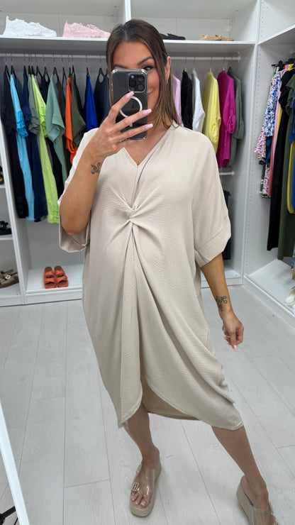 Limbani Knot Front Dress