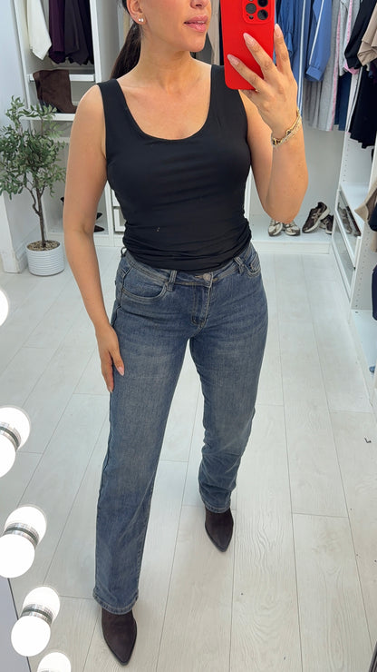 Melina Powerstretch Straight Leg Jeans