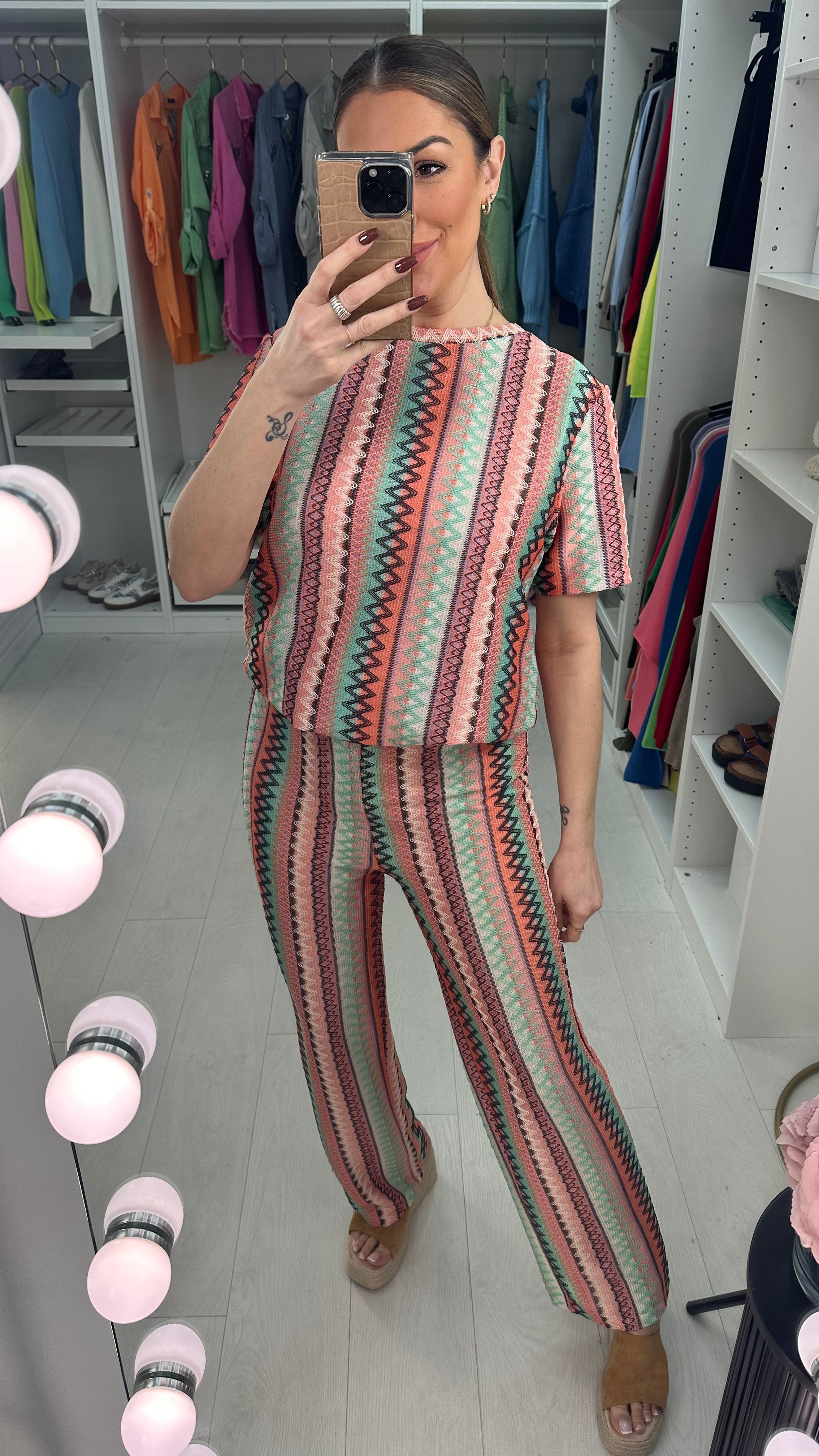 Annabelle Abstract Pattern Co-Ord Set