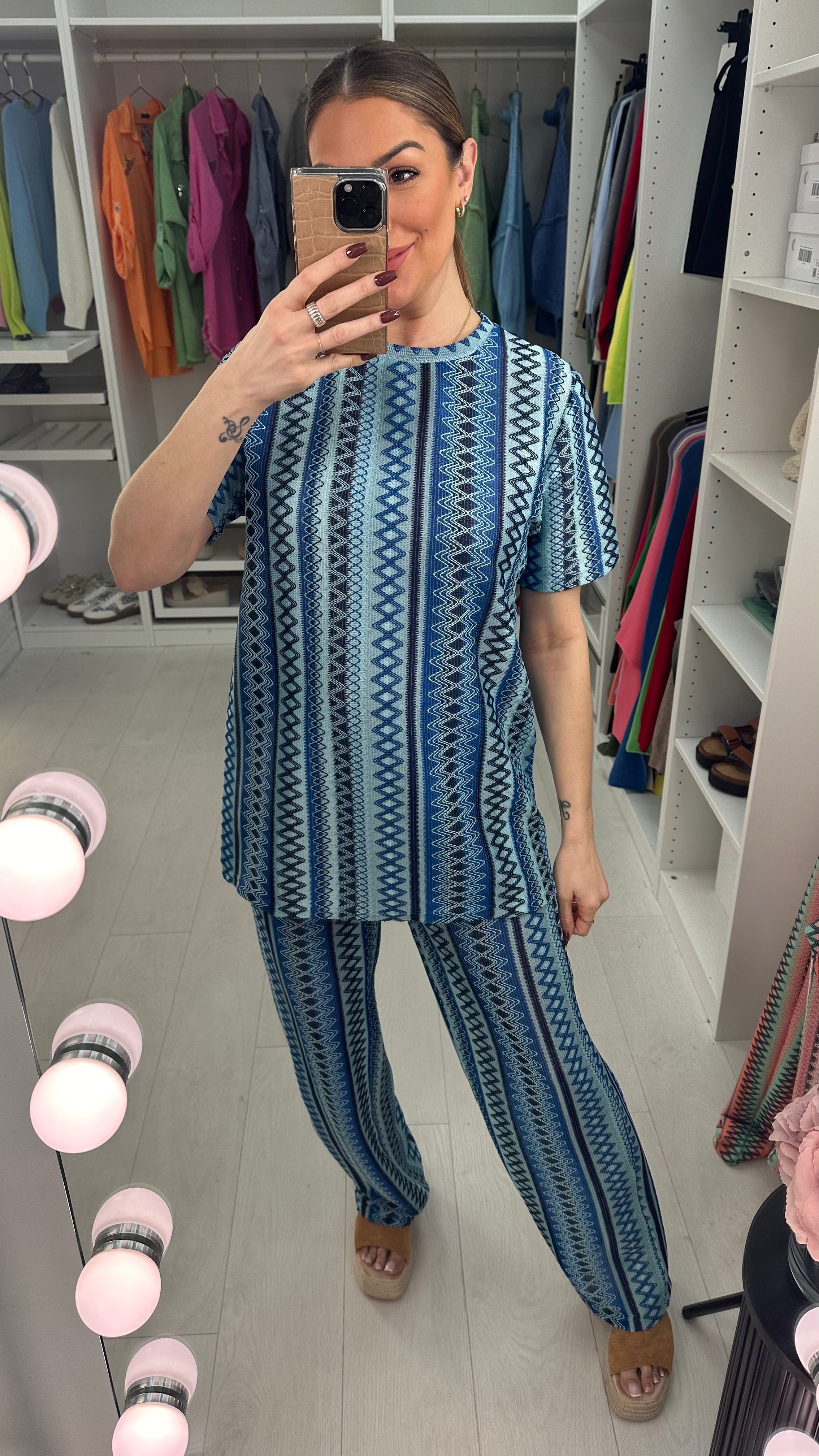 Annabelle Abstract Pattern Co-Ord Set