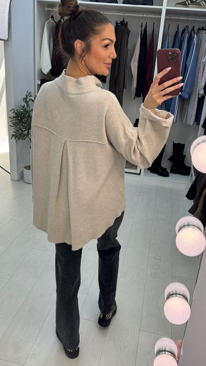 Fleur Collared Button Front Cardigan