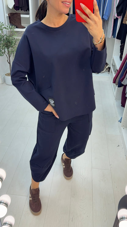 Venya Carrot Leg Loungewear Set