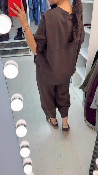 Venya Carrot Leg Loungewear Set