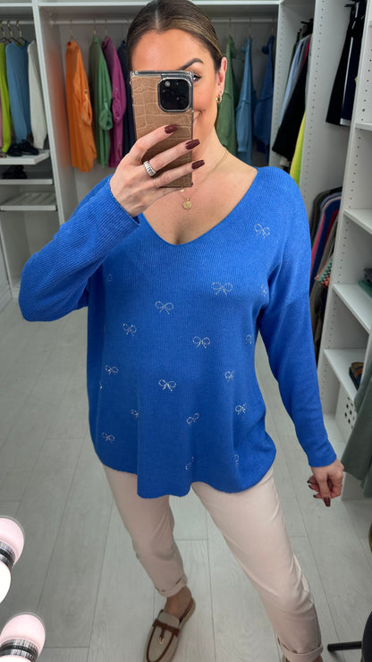 Lynsey Embellished Super Soft Knit Top