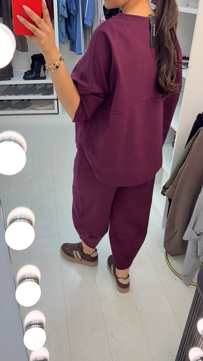 Venya Carrot Leg Loungewear Set