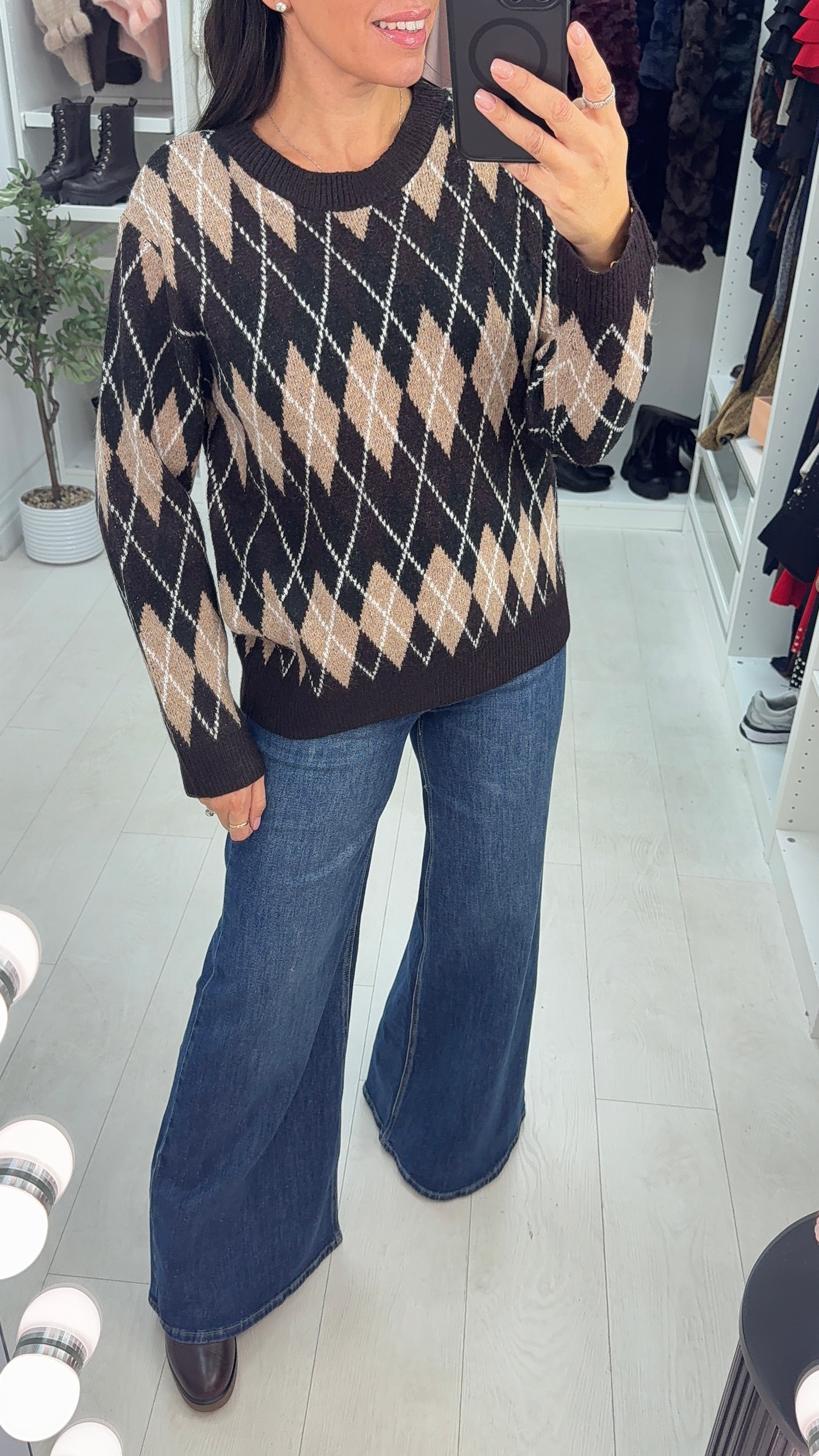 Eileen Argyle Crew Neck Jumper