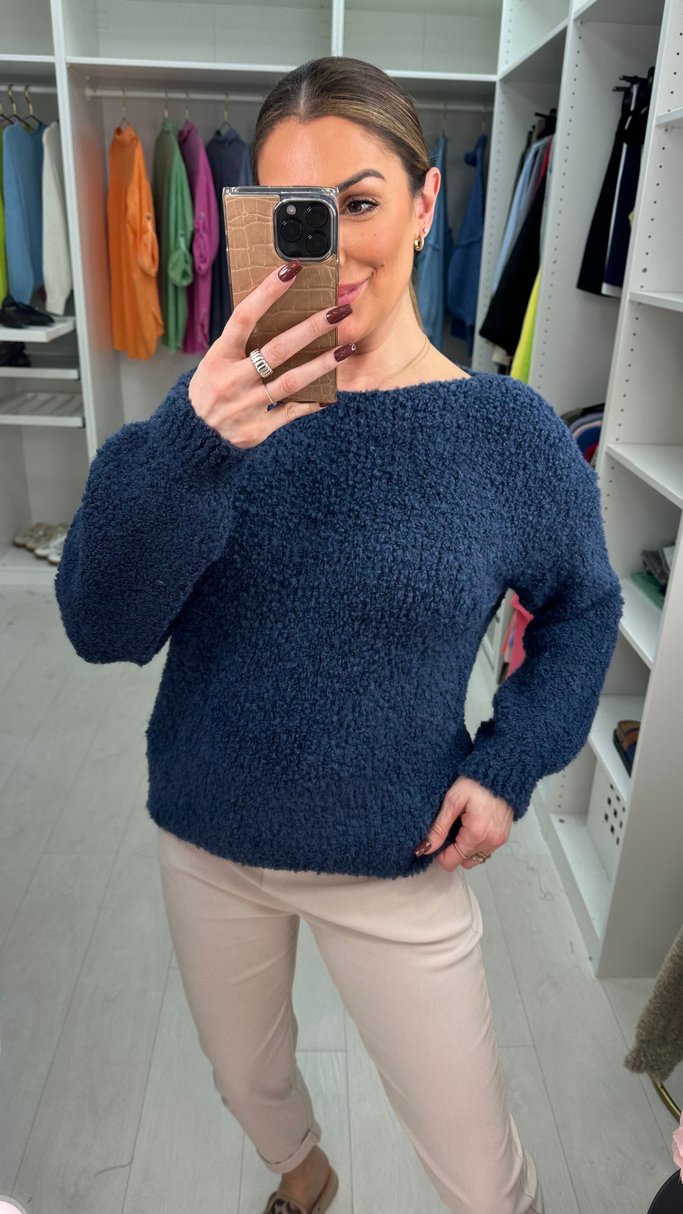 Agatha Boucle Super Soft Jumper