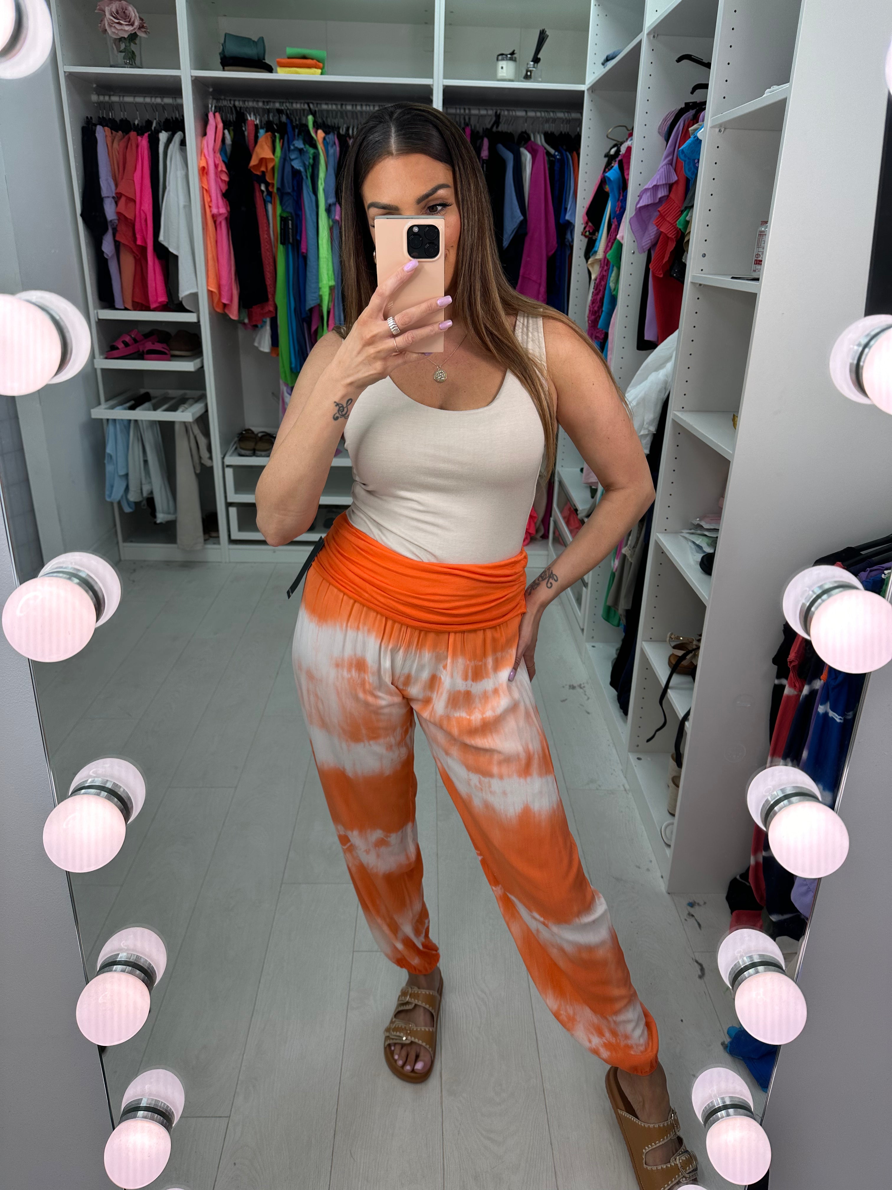 Faith Tie Dye Elasticated Hareems