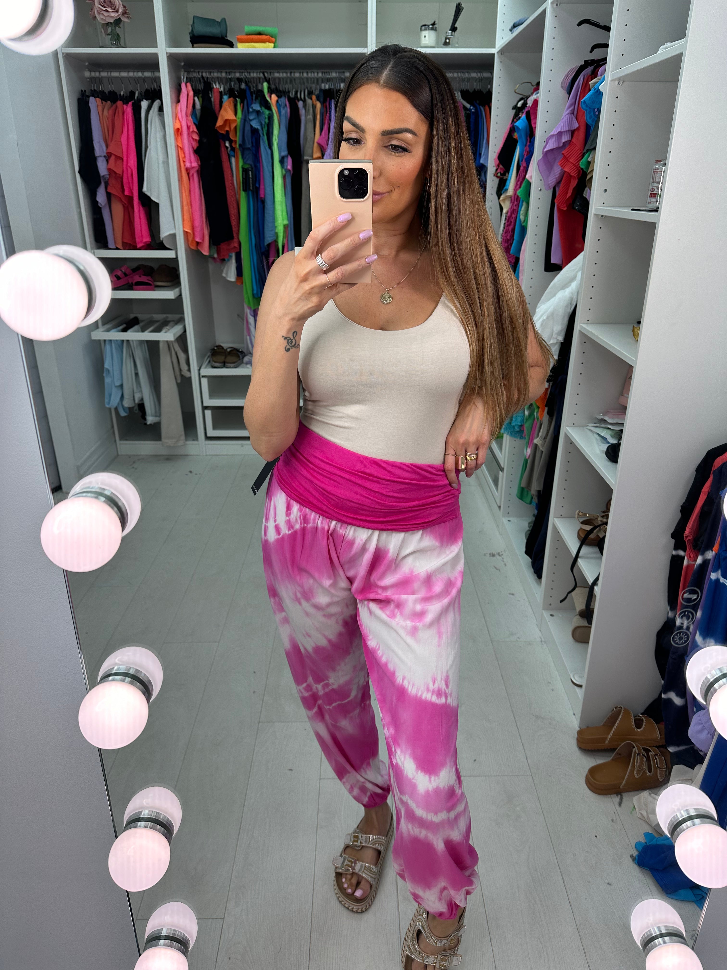 Faith Tie Dye Elasticated Hareems
