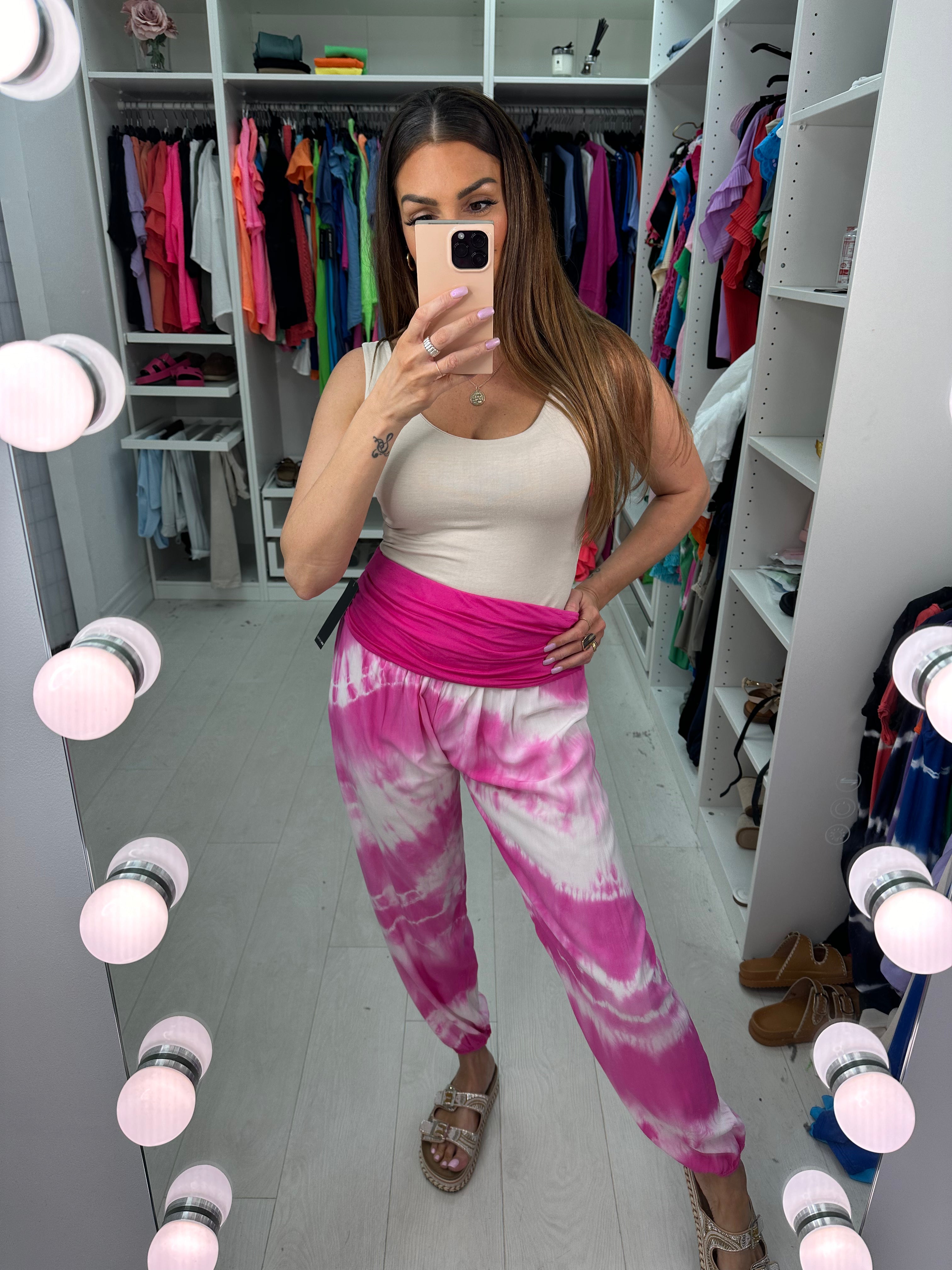 Faith Tie Dye Elasticated Hareems