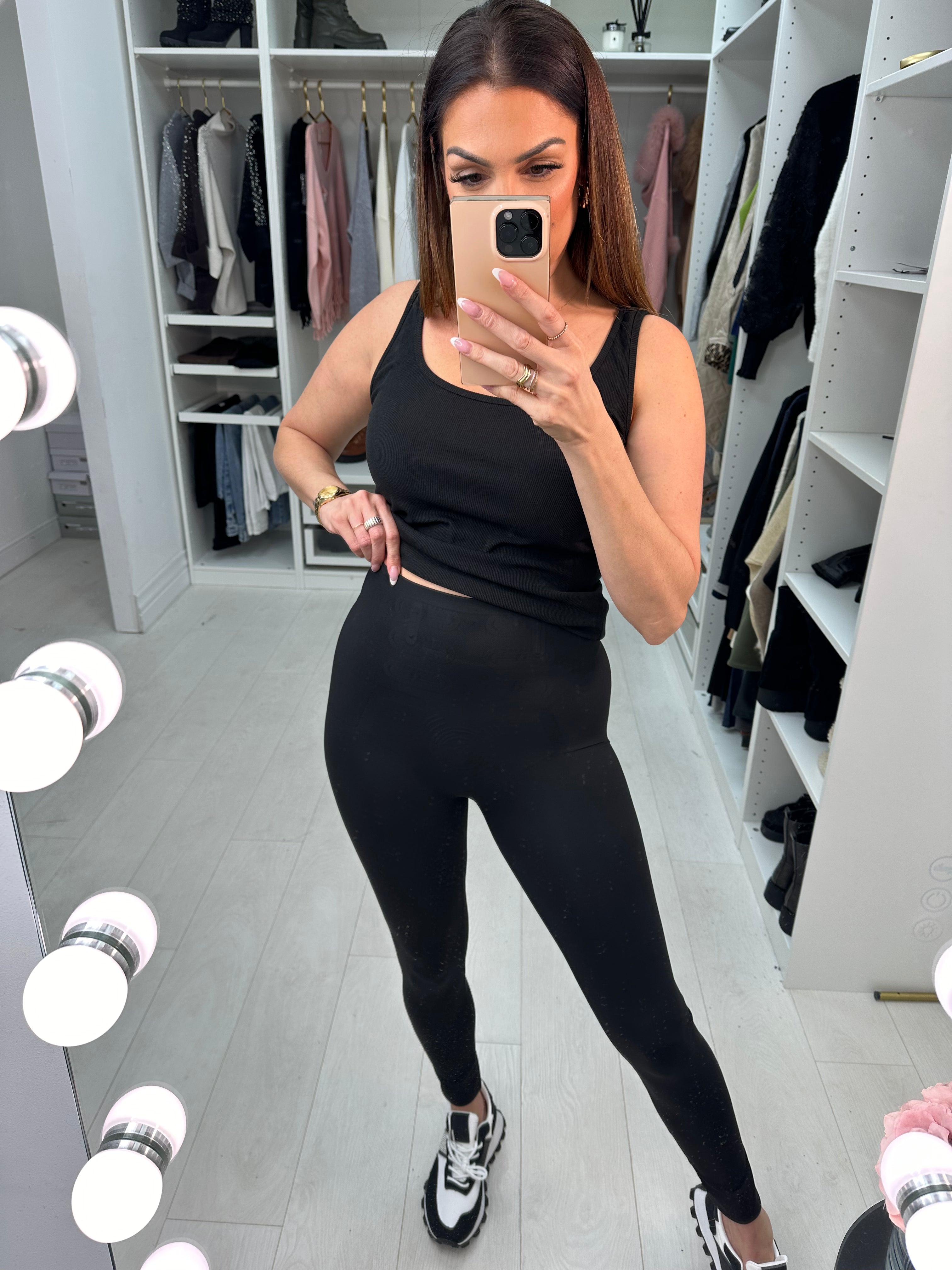Nemy Black Soft Stretch Leggings