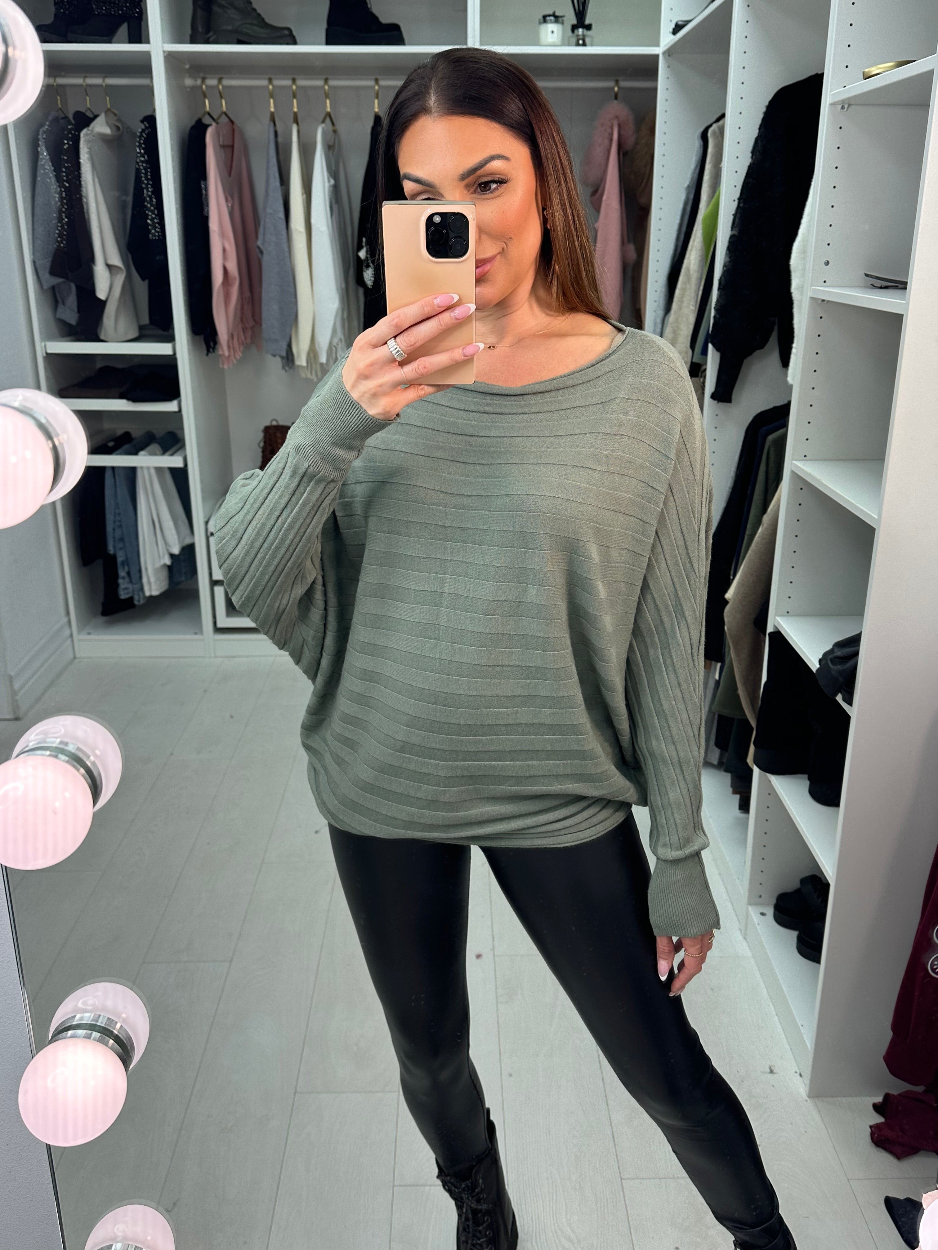 Rosalie Super Soft Batwing Knit Jumper