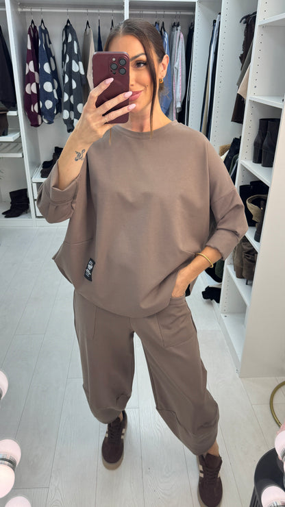 Venya Carrot Leg Loungewear Set